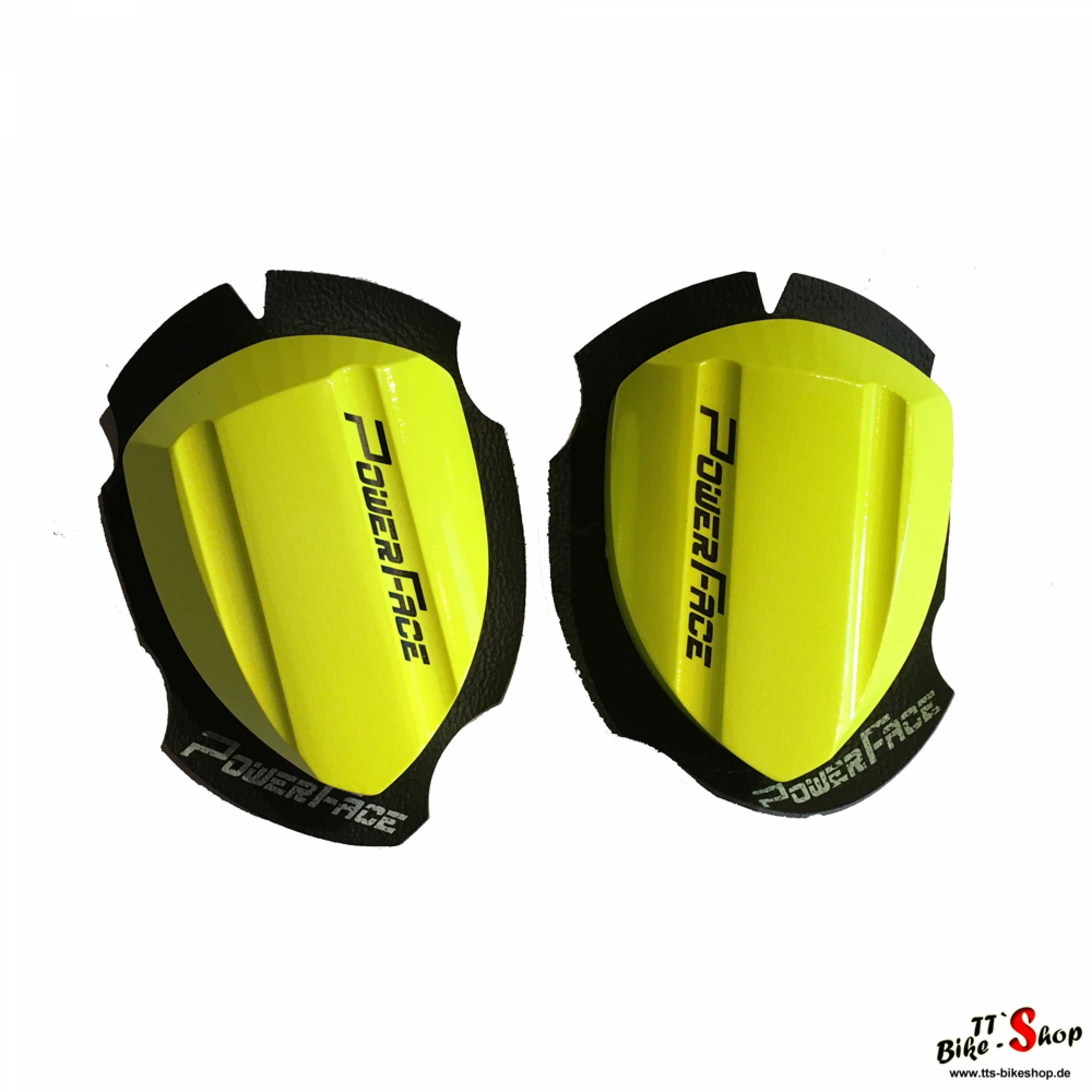 Power Face Kneeslider in fluo yellow